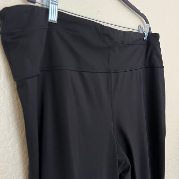 Athleta Accelerate 7/8 Tight Leggings Black 3X Plus Size High Rise Stretch - Picture 4 of 12